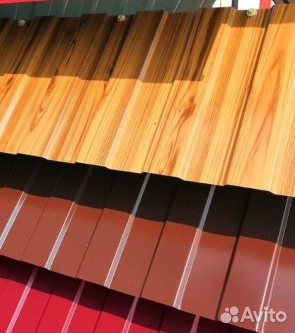 Профнастил С8 окрашеный, м2