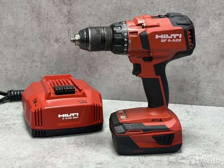 Аккумуляторная дрель-шуруповерт Hilti SF 6-A22