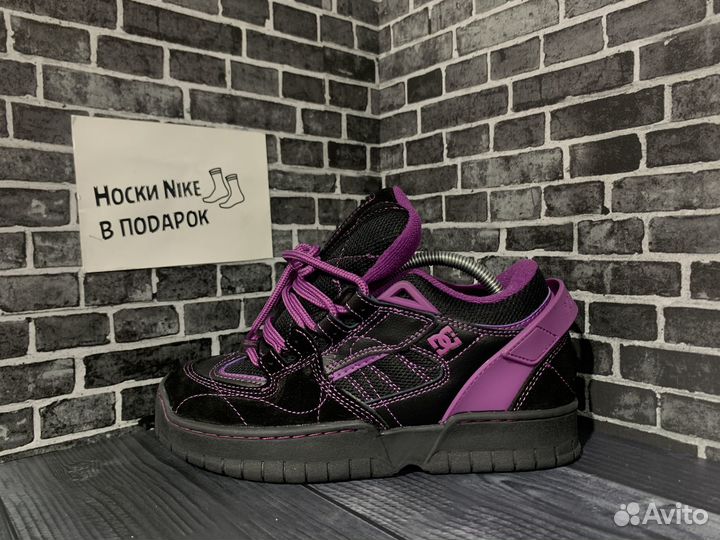 Needles X Dc Shoes Spectre Purple Black