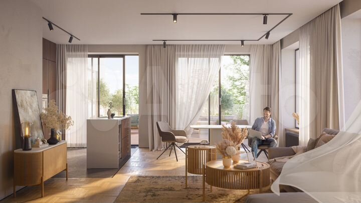 3-к. квартира, 88,7 м², 1/12 эт.