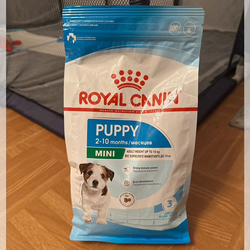 Корм для собак royal canin puppy mini 800g