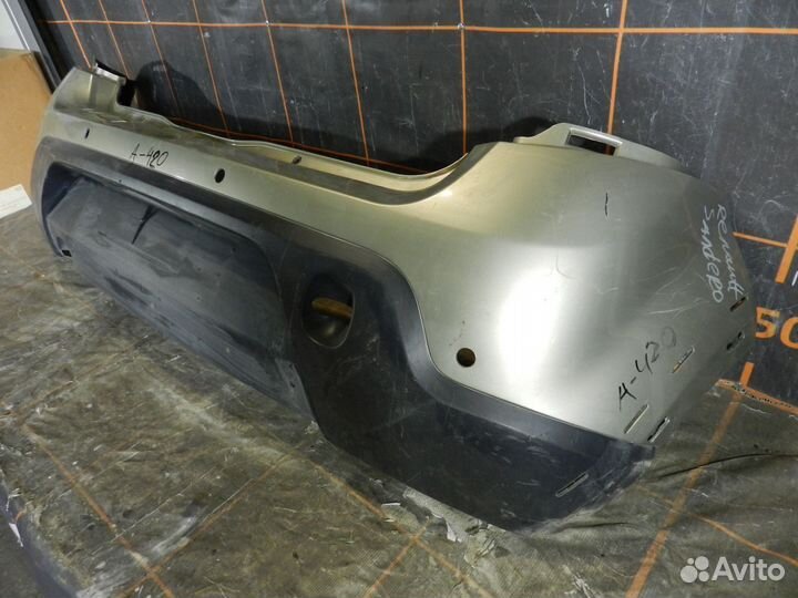 Бампер задний - Renault Sandero