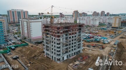 Ход строительства ЖК «ПОЛЮСА» 2 квартал 2022
