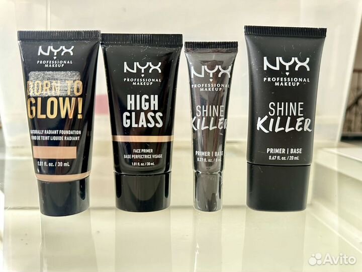 NYX праймер, базы, тоналки и фиксаторы макияжа