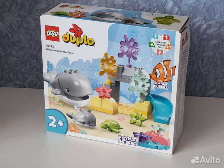 Lego Duplo 10972 Обитатели океана Новый