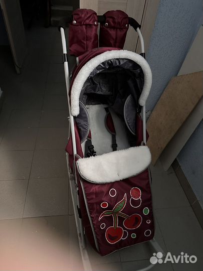 Коляска санки