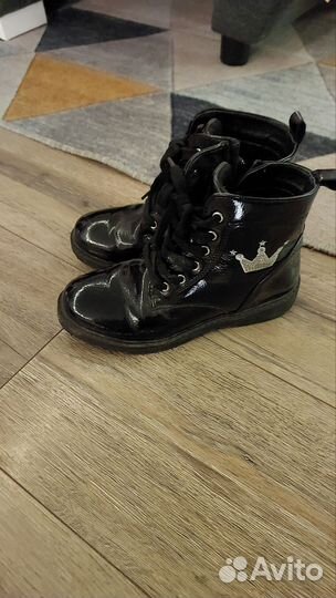 Ботинки на девочку 34 размер