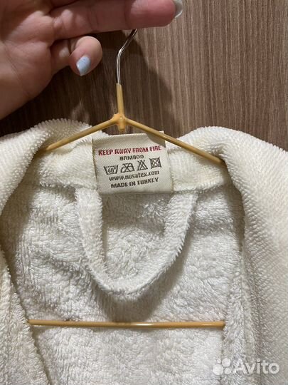 Халат махровый женский