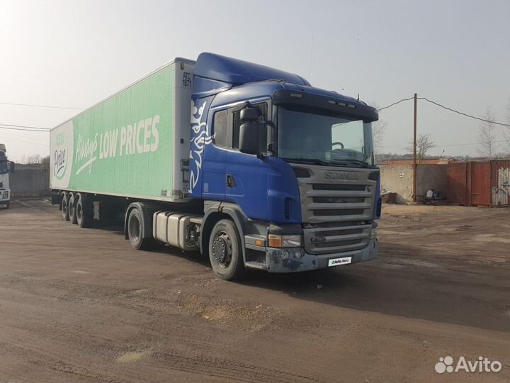 Scania G380 с полуприцепом, 2008