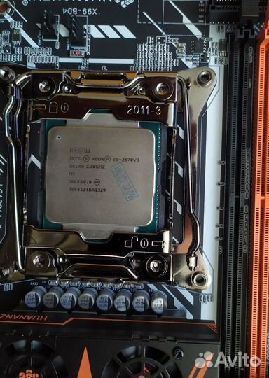 Комплект Е5-2670v3 x99 BD4 16 gb