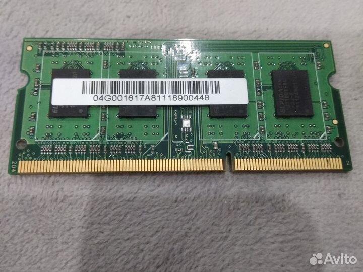 Оперативная память DDR3 1Gb 1333MHz