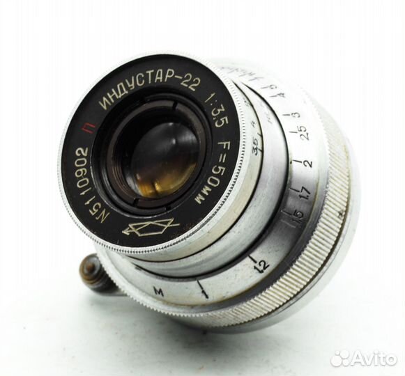 Индустар 22 П 3,5/50 1951г на зоркий. М39