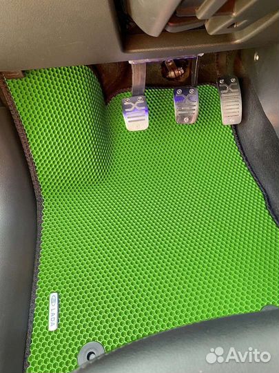 Ева коврики 3D с бортами, без разреза в Самаре