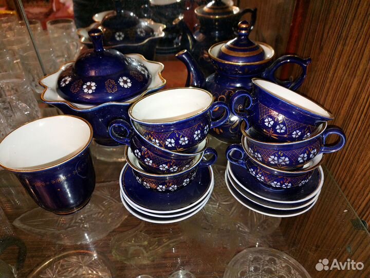 Чайный сервиз гжель