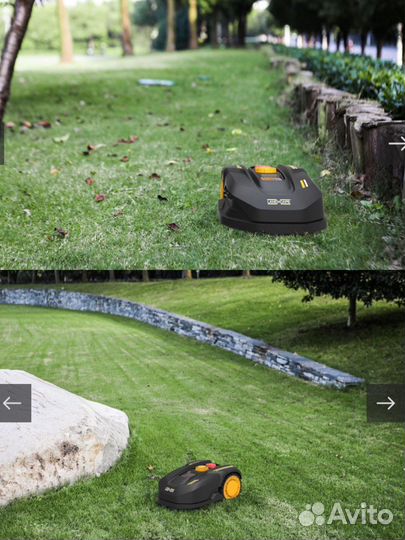 Робот газонокосилка Worx на газон 5 соток