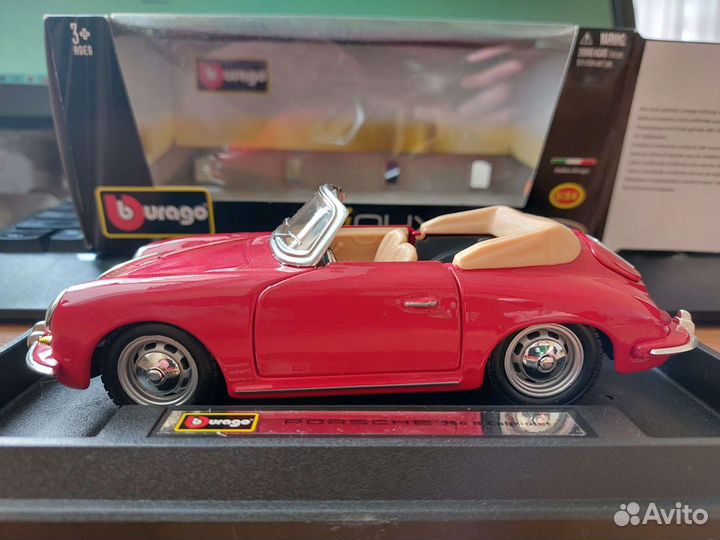 Коллекционная модель Porsche 356B 1:24