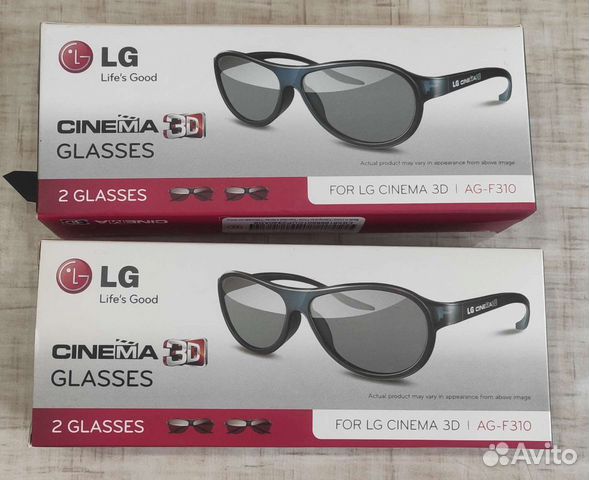 Комплект 3D очки LG AG-F310 4 шт