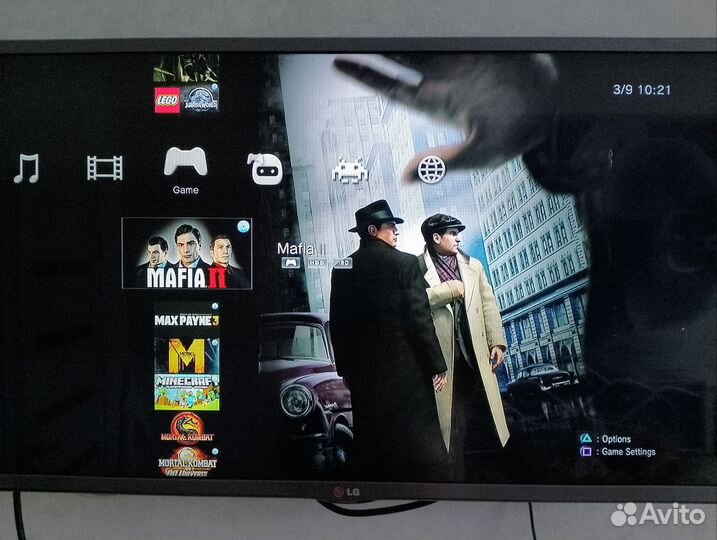 Sony PS3 super slim 500gb прошитая