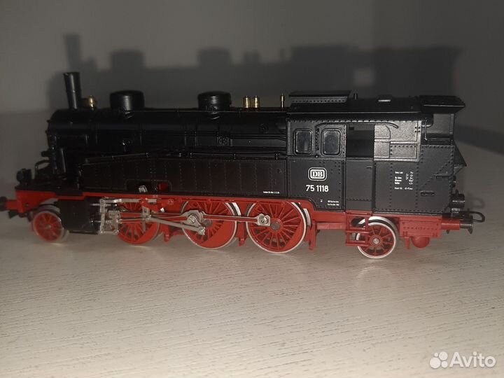 Паровоз BR75 Liliput 1/87