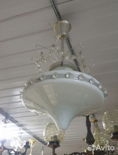 Винтажная люстра Невеста СССР