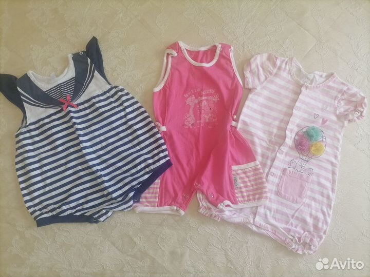 Боди для девочки 74 80
