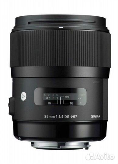 Объектив Sigma 35mm f/1.4 DG HSM Art Canon Новый
