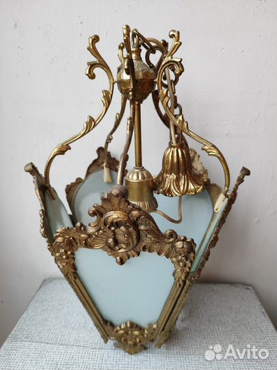 Люстра-фонарь прошлого века