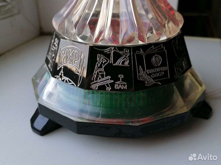 Светильник ночник СССР Винтаж : Ракета