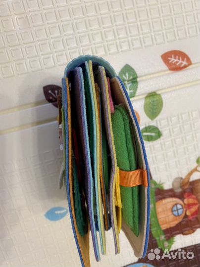 Фетровая книга б/у