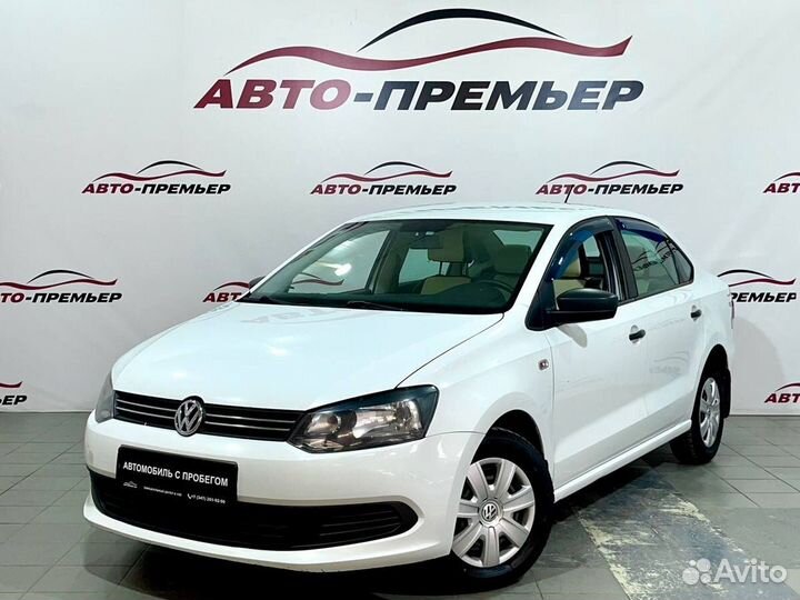 Volkswagen Polo 1.6 МТ, 2013, 137 267 км