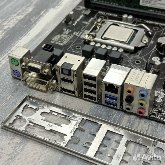 Комплект материнская процессор оперативная память