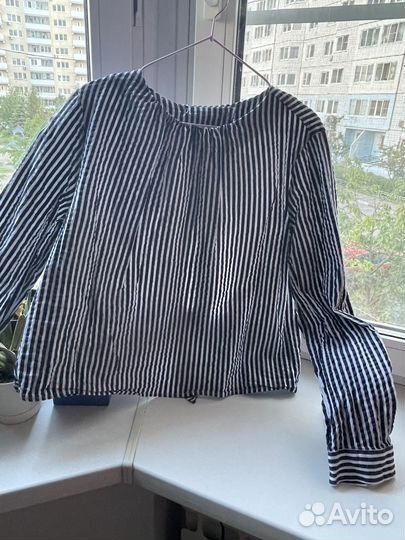 Блузка H&M 50-52 р. хлопок, без следов носки