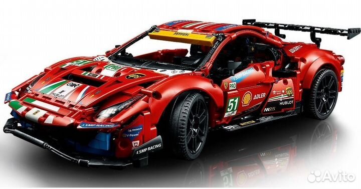 Lego Technic 42125 Ferrari 488 GTE AF Corse