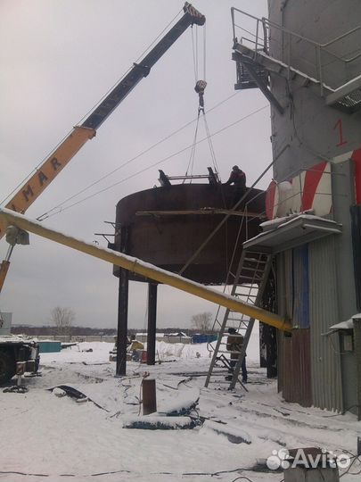 Силос цемента, емкость, металлоконструкции