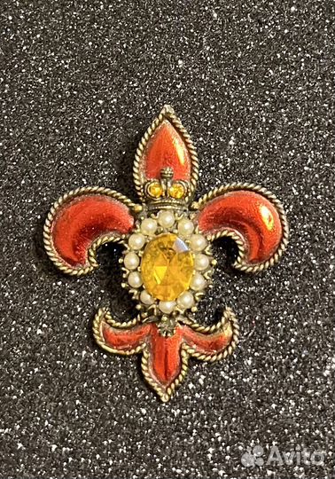 Брошь weiss Франция, винтаж