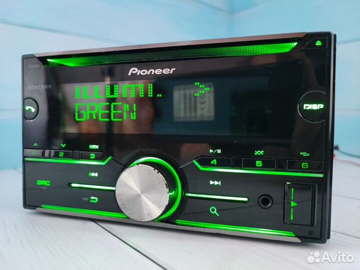 Процессорная магнитола Pioneer 730 с блютуз