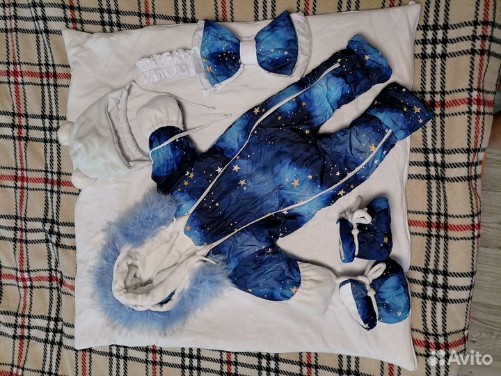 Комплект на выписку и прогулку зима