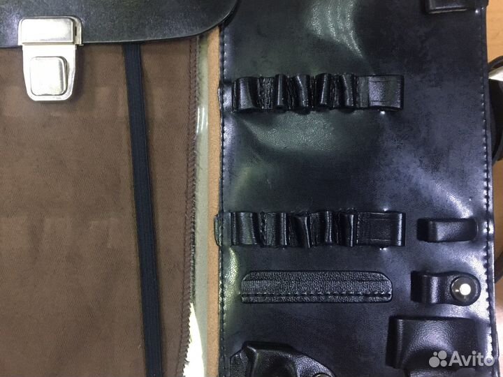 Планшет офицерский кожаный коричневый