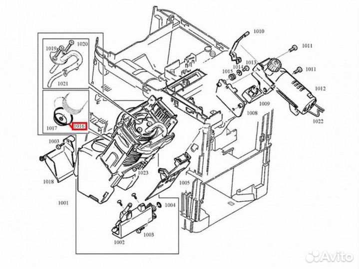 Уплотнитель заварочного блока кофемашины jura ENA