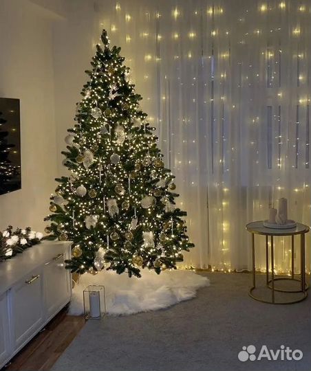 Бахрома уличная гирлянда 6-12-20-25 метров
