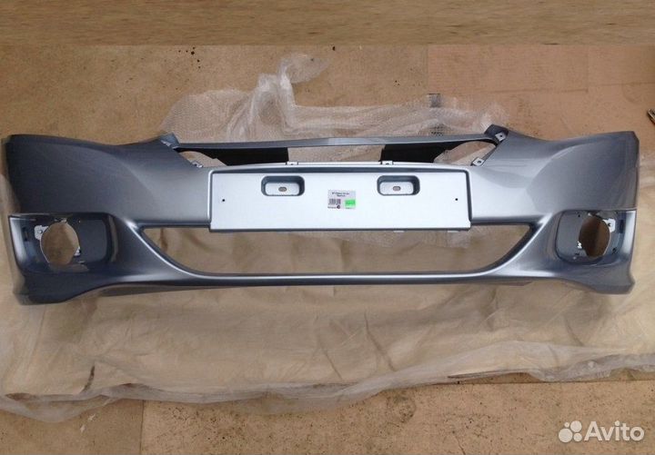 Бампер передний Датсун Он - До (Голубой) в Наличии