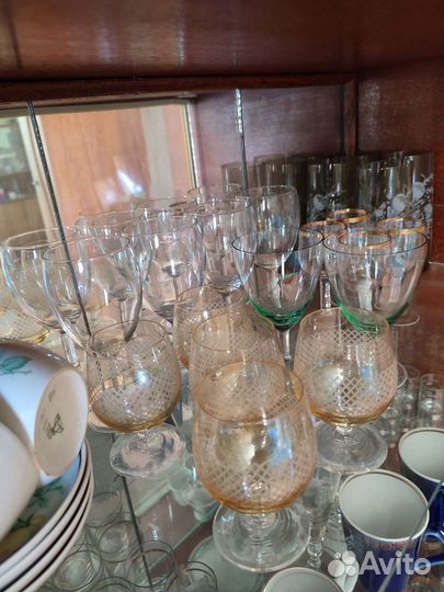 Посуда из серванта СССР