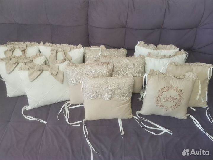 Бортики в детскую кроватку