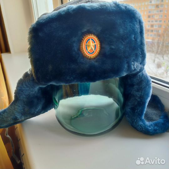 Шапка ушанка, р 58