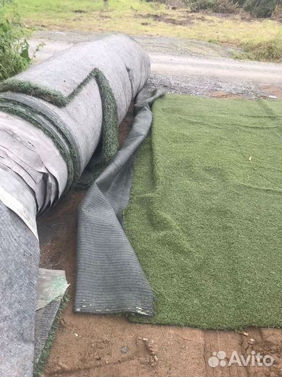 Искусственный газон бу