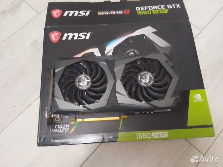 Видеокарта Msi gtx 1660 Super 6gb Gaming