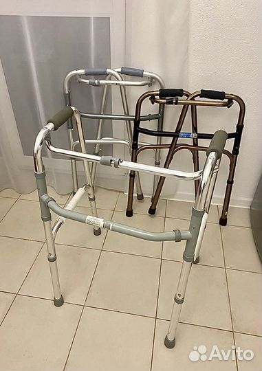 Ходунки для взрослых, костыли подмышечные аренда