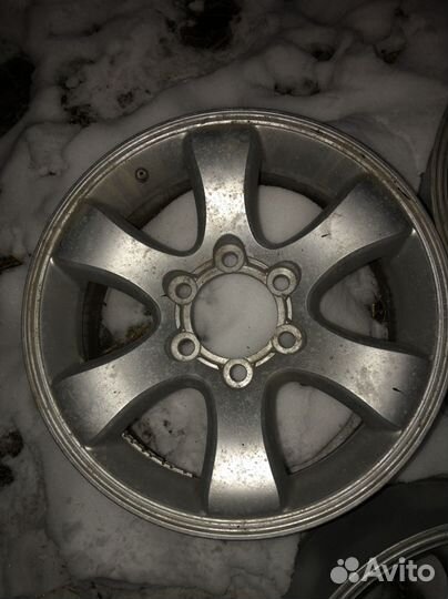 Литые диски r 17 Toyota Prada