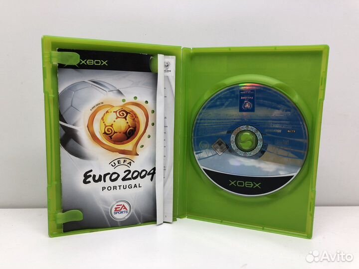 Диск uefa euro 2004 Portugal для Xbox Original