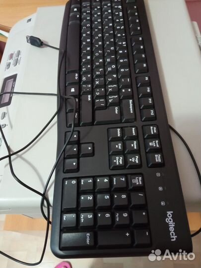 Клавиатура Genius кв-10Х,V2 и Logitech К120 новые